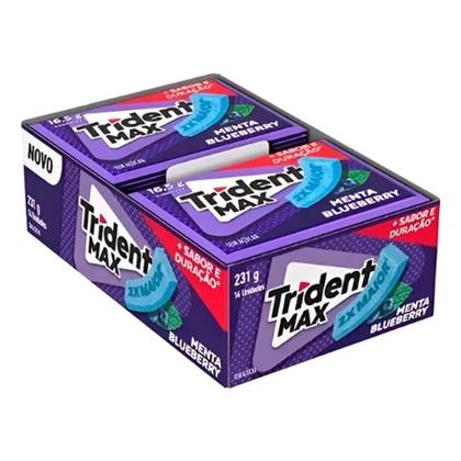 Imagem de Chiclete Max Menta Blueberry Trident 16.5g