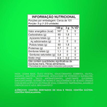 Imagem de Chiclete Menta 25,2g Embalagem Econômica 14 Unidades Trident