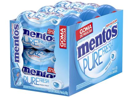 Imagem de Chiclete Mentos Pote Purefresh Mint C/ 6uni 56g