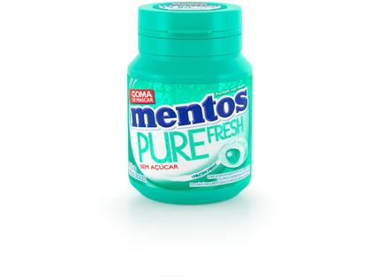Imagem de CHICLETE MENTOS PURE FRESH POTE 06X56g GOMA WHITERGREEN