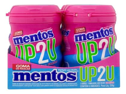 Imagem de CHICLETE MENTOS PURE FRESH POTE 06X56g UP2 TUTTI FRUTTI MINT