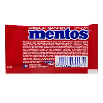 Imagem de Chiclete Mentos Pure Fruit Sem Açúcar 8,5g com 5 Unidades