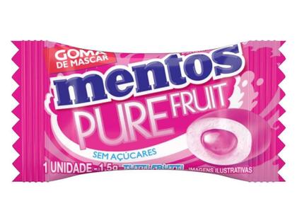 Imagem de Chiclete Mentos Pure Tutti Frutti Sem Açúcar C/ 60u 120g