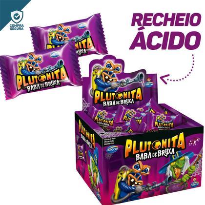 Imagem de Chiclete Plutonita Baba De Bruxa Delicioso Display C/40 Un.- Arcor Divertido