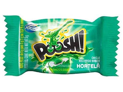 Imagem de Chiclete Recheado Poosh Hortelã Arcor 200g