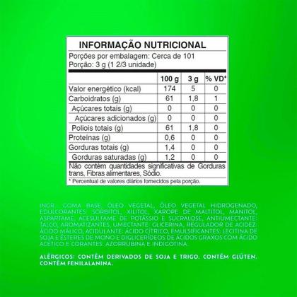 Imagem de Chiclete Trident Blueberry Sem Açúcar 25,2g - Caixa com 12 Unidades