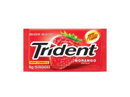 Chiclete Trident Caixa C/21unid - MONDELEZ Imagem de Chiclete Trident Caixa C/21unid