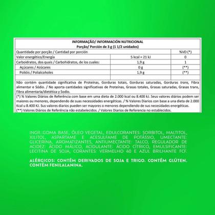 Chiclete Trident Com 14 Unidades Sabor Melancia 25,2g Imagem de Chiclete Trident Com 14 Unidades Sabor Melancia 25,2g