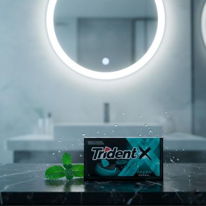 Imagem de Chiclete Trident Fresh Herbal 8g com 5 Unidades