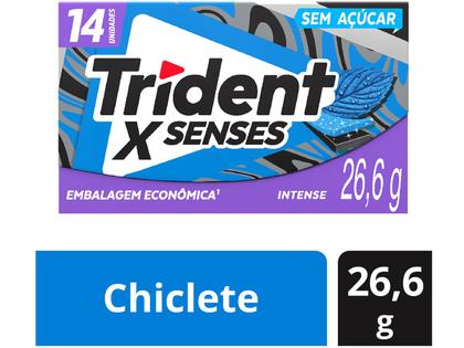 Chiclete Trident Intense 25,2g Imagem de Chiclete Trident Intense 25,2g