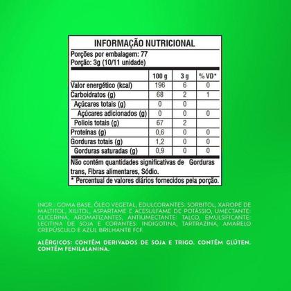 Imagem de Chiclete Trident Max Menta Blueberry Sem Açúcar 16g - Embalagem com 5 Unidades