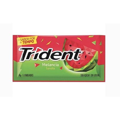 Chiclete Trident Melancia C/ 21unid 168g Imagem de Chiclete Trident Melancia C/ 21unid 168g