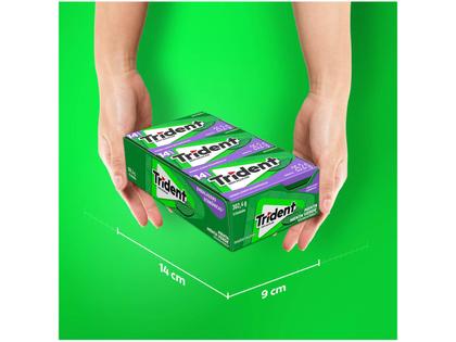 Imagem de Chiclete Trident Menta Sem Açúcar Display com 12 unidades de 25,2g