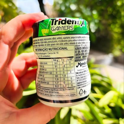 Imagem de Chiclete Trident Pote X Gamers Citrus Mix Zero Açúcar - 6 Unidades 48,3g