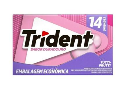 Imagem de Chiclete Trident Tutti Frutti 14s Caixa c/12 unidades