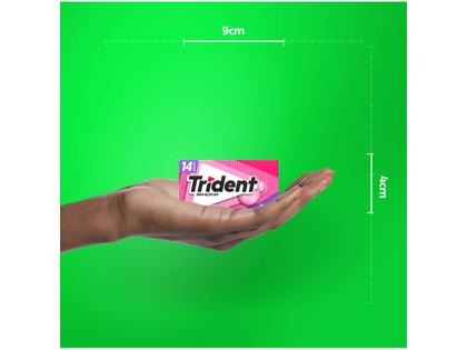 Chiclete Trident Tutti Frutti 25,2g Imagem de Chiclete Trident Tutti Frutti 25,2g