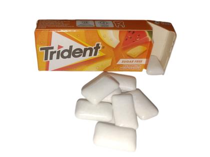 Imagem de Chiclete Trident Watermelon Melon Sem Açúcar Importado 14g