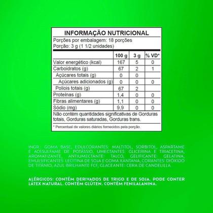 Imagem de Chiclete Trident XSenses Peppermint sem Açúcar Garrafa 54g - Caixa com 6 unidades