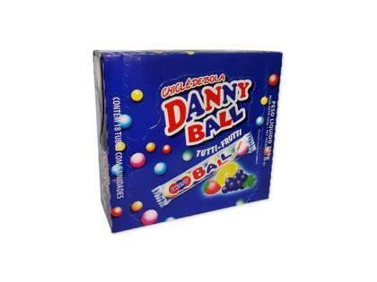 Imagem de Chiclete Tubo Danny Ball Tutti Frutti C/ 18u - 3 Caixas