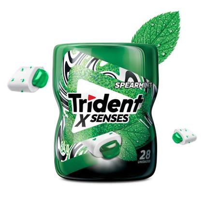 Imagem de Chiclete XSenses Menta Trident 54g