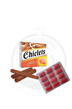 Imagem de Chiclets Adams Canela Sem Açúcar Importado 16,8g