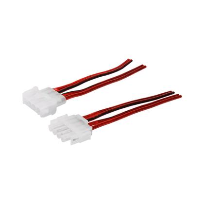 Imagem de Chicote 1mm Macho e Fêmea 4 vias - 27cm - Alta Qualidade