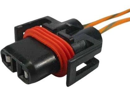 Imagem de Chicote 2v lâmpadas h8 h11 h27 sensor de velocidade blazer 6cc porta femea term 2,8mm 1021138