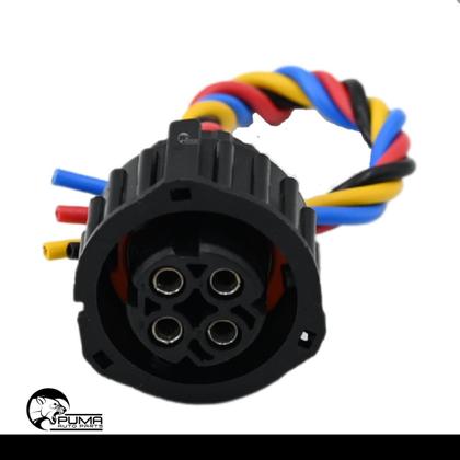 Imagem de Chicote Conector Plug 4 Vias Sensor Pressão Óleo Volvo