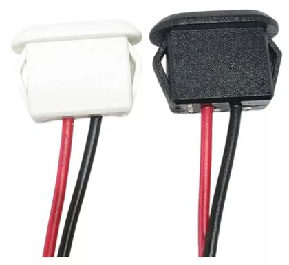 Imagem de Chicote Conector Usb Tipo C Fêmea Alimentação Rabicho 2 Fios