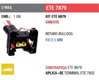 Imagem de Chicote eletrico 2 vias bulldog , boia de combustivel e lanterna constellation tc1006 / ete7879  