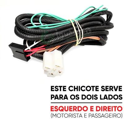 Imagem de Chicote Farol Auxiliar Milha para Gol Voyage Saveiro G6 2013 a 2016 12v com Relê