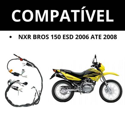 Imagem de Chicote Fiação Principal Completo Nxr Bros 150 Esd 2006 2007 2008