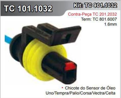 Imagem de Chicote Sensor Óleo Uno/Tempra/Palio/Corsa/Vectra/Celta