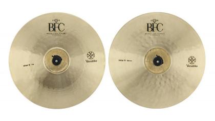 Imagem de Chimbal BFC Brazilian Finest Cymbals Versaliko Hihat 15 Brilliant Raw Bell VKHH15 em Bronze B20
