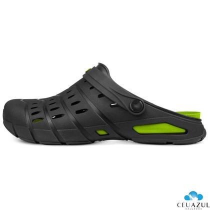 Imagem de Chinelo Babuche Masculino Ravi Clog Ortopédico BoaOnda Trabalho Medico Conforto