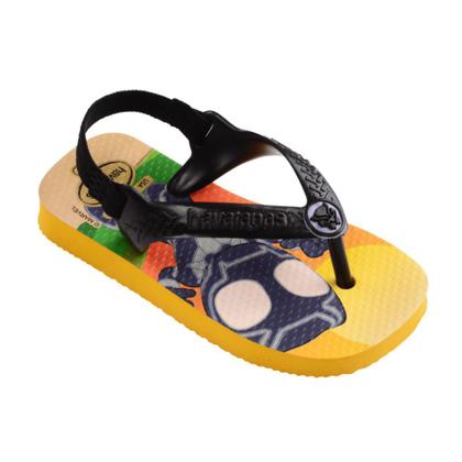 Imagem de Chinelo BB Havaianas Baby Marvel Amarelo Pop