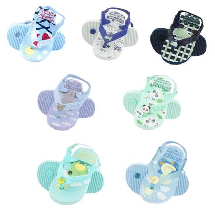 Imagem de Chinelo Bebê Infantil c/Elástico Pimpolho Tam 17 a 23