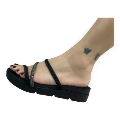 Imagem de Chinelo Beira Rio 8387.533 Papete Flatform Baixa Tratorada Feminino