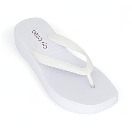 Imagem de Chinelo Beira Rio Conforto Feminino Anabela Macio Casual