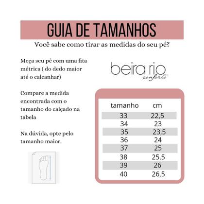 Imagem de Chinelo Beira Rio Feminino Flatform Brilho 8534.103