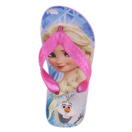 Imagem de Chinelo , boné e relógio musical com led  frozen infantil feminino , qualidade e preço justo .