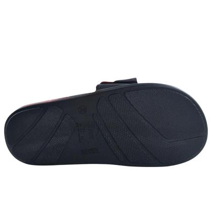Imagem de Chinelo Br Sports Masculino Palmilha Massageadora Preto Vermelho