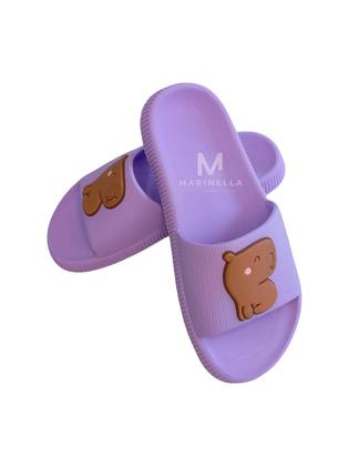 Imagem de Chinelo capivara moda slide infantil juvenil adulto confortavel moda