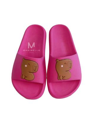 Imagem de Chinelo capivara moda slide infantil juvenil adulto confortavel moda