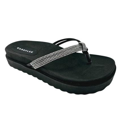 Imagem de Chinelo Careflex de Dedo com Brilho e Solado Anatômico