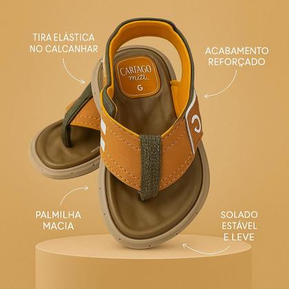 Imagem de Chinelo Cartago Mini II Dedo Baby Conforto Infantil