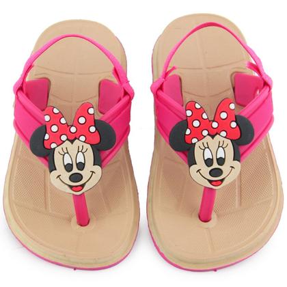 Imagem de Chinelo Chinelinho Baby Bebê Menina Menino Ajuste em Elástico Personagem Barato