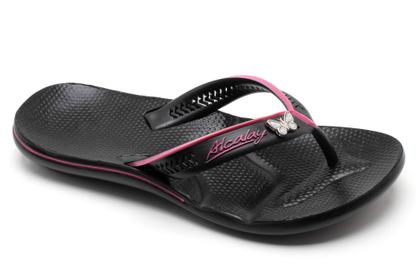 Imagem de Chinelo Clássico Alcalay Com Enfeite Borboleta Solado Macio Anatômico