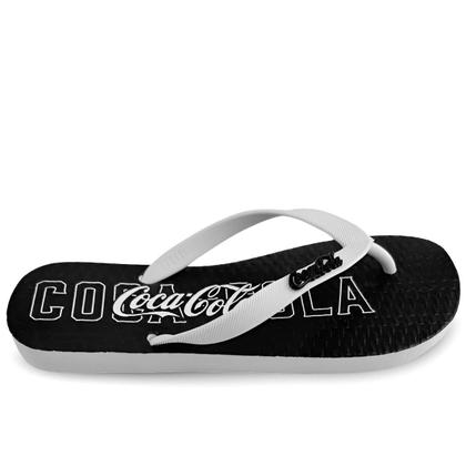 Imagem de Chinelo Coca Cola Marion CC4296 Preto e Branco