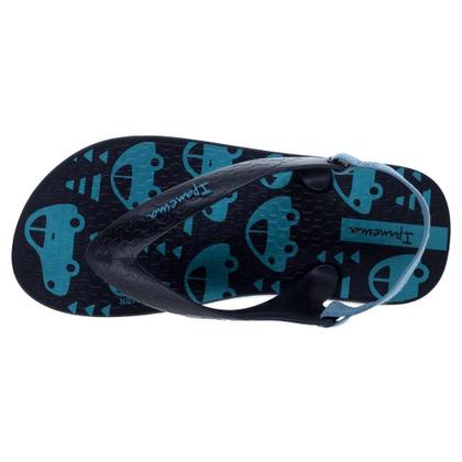 Imagem de Chinelo Com Elástico Infantil Menino Ipanema Classic 27011 Preto